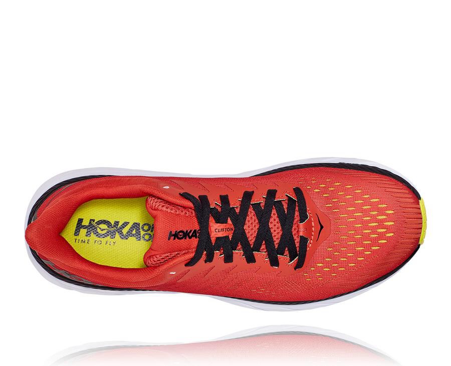 Hoka One One Løbesko Herre - Clifton 7 - Rød - 790286EHN